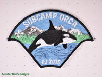 2015 - 12th British Columbia & Yukon Jamboree - Sub Camp Orca [BC JAMB 12-2a]